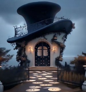 B&W house hat.jpg