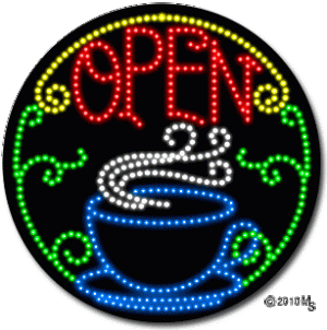 Coffee-circular-animated-led-sign.gif