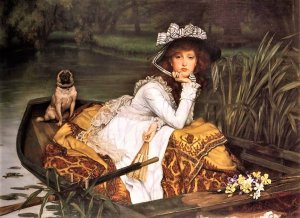 young lady in a boat james tissot 1870.jpg