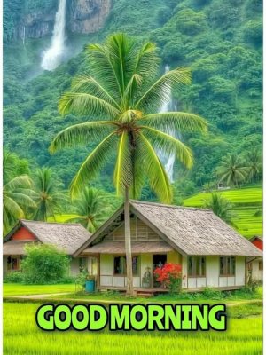 a good morning green paradise.jpg