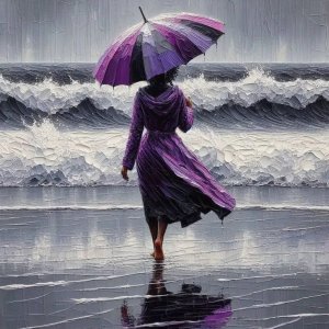 purple woman brolly beach rain.jpg