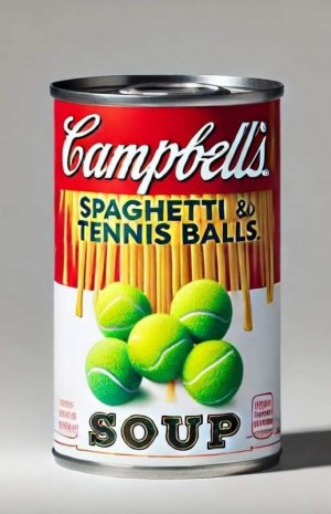 red camppbells spaghetti tennis balls.jpg