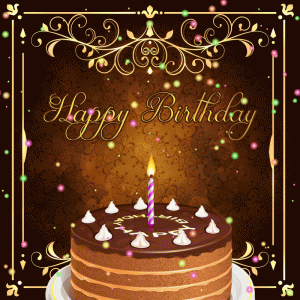 HBD Brown Elegant.gif