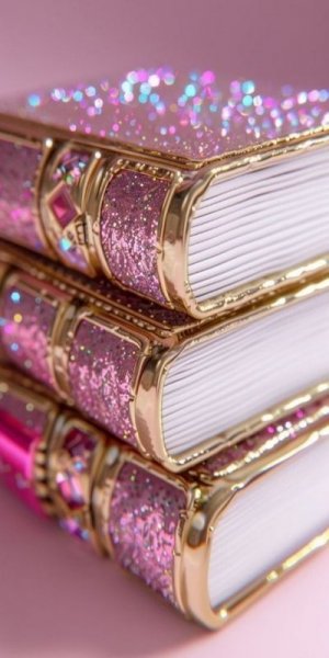 pink glitter books.jpg
