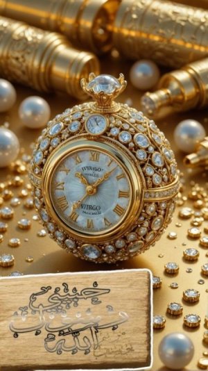 clock gold crystal virgo.jpg