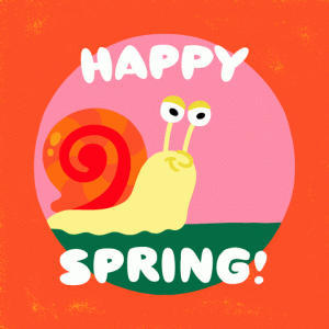 happy-spring snail.gif