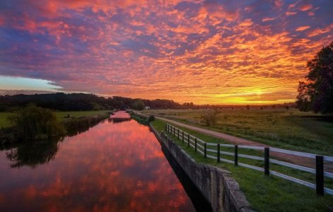 River sunset over canal.jpg