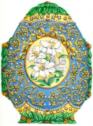 blue egg & lilies-1.jpg