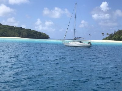 Sailboat Off a Deserted Beach.jpg