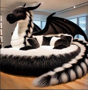 B&W dragon bed.jpg