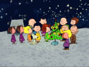 charlie brown and friends.gif
