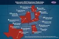 Image result for what is the most american built car