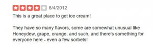 Maple Leaf Dairy rating.JPG