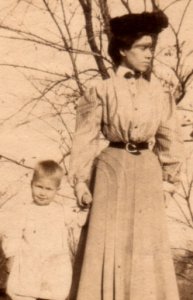 pic Maude Keebler Page and her son BCP.jpg