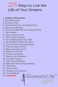 25 Ways to Live the Life of Your Dreams _ The Domestic Life Stylistâ_¢.jpeg