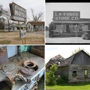 Vintage roadside pictures