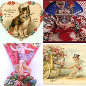 Victorian Style Valentines