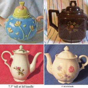 My Teapot Collection