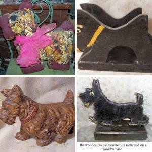 Scottie dog related items I've collected
