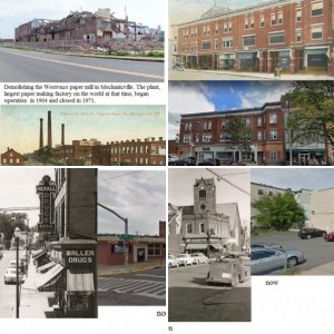 Mechanicville, NY: Then and Now