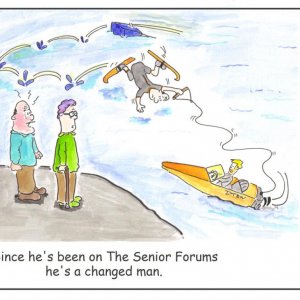 Senior Forums Cartoon
