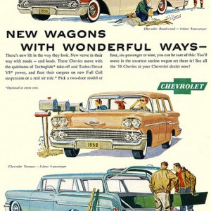1958 Chevy Wagons