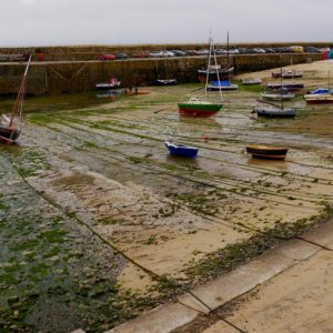 Mousehole low tide