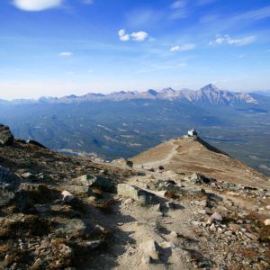 Steep climb with a magnificent view.