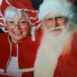 My parents were Mr and Mrs Claus for nine years (until Dad had a stroke).