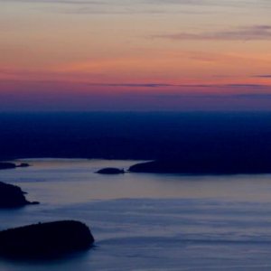 Dawn From Cadillac Mountain