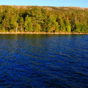 Beautiful day ahead.  Acadia National Park.