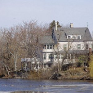a beautiful early spring at the pond SM