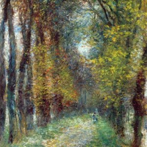 a a a a auguste renoir the covered lane oil c