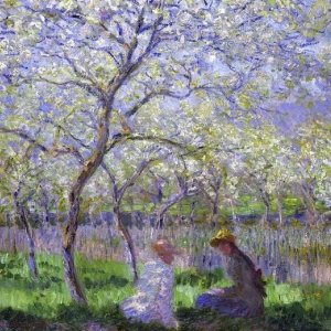 a a a a claude monet le printemps 1886 oil on c oct 25