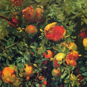 a a a a a john singer sargent pomegranates oil on c year q