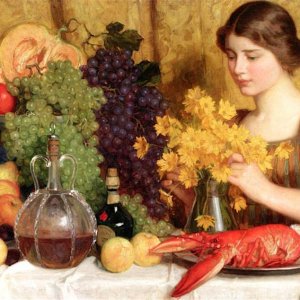 a a a a a art nicholaas van der waay la touche finale 1855 1936 oil on c T