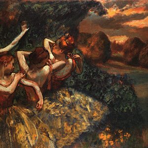 a a a a a art edgar degas four dancers 1899