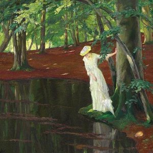 a a a a a art edward cucuel secret of the forest 1910