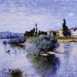 0 0 claude monet the seine at lavacourt
