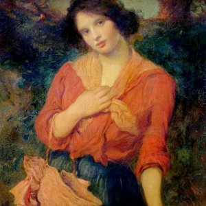 0 0 art mostyn, thomas edwin the tryst 1904 oil c
