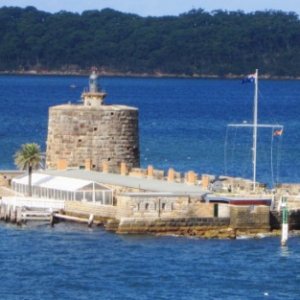 Fort Denison built on an island once known as Pinchgut because it was a punishment for convicts to be chained there with minimal rations.