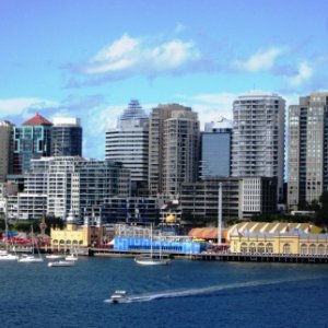 Sydney Harbour looking @ N Sydney & Luna Pk