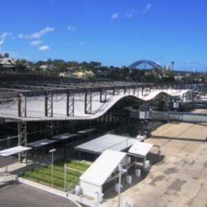 Sydney Harbour, White Bay Cruise Terminal.