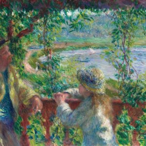 0 0 a a auguste renoir near the lake 1880