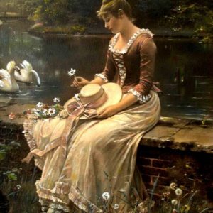 0 0 0 0 a a b b casel, william merzier swans in the park 1846 1926