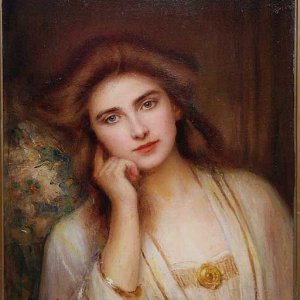 0 0 0 0 a a b b albert lynch portrait of a young beauty