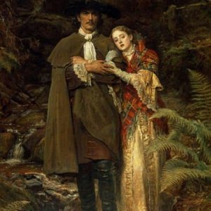 0 0 0 0 a a a  b b bride of lammermoor john everett millais 1878