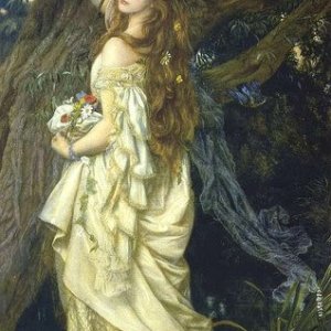 0 0 0 0 a a Arthur hughes ophelia 1865 oil c