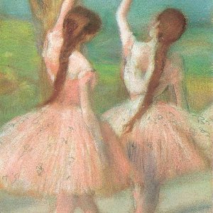 0 0 0 0 a a b b dancers in pink degas 1834   1917 pastel