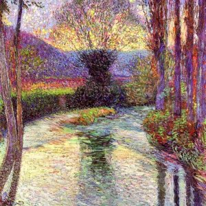 0 0 0 0 a a a b b henri jean guilaume reflected willow on the green 1915